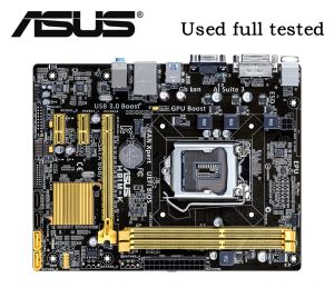 Placas -mãe Asus H81MK Placa -mãe Micro ATX H81MK LGA 1150 Systemboard H81M DDR3 para Intel H81 16GB Desktop Mininousboard USB 3.0 H81MK