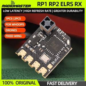 Drönare 1/2st Radiomaster RP1/RP2 2.4 GHz ExpressLRS ELRS NANO -mottagare RX för TX16S TX12 Zorro Elrs RC Radio Transmitter FPV Drone