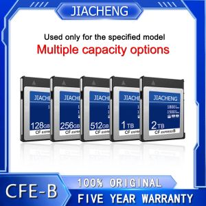 Kort Jiacheng CFExpress Type B Memory Card 2TB 1TB 512 GB 256 GB för 8K 4K Camera Fujifilm Canon Nikon