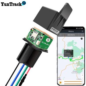 Car Tracking Relay GPS Tracker Device GSM Locator Remote Control Anti-theft Monitoring Cut off oil power System APP CJ720