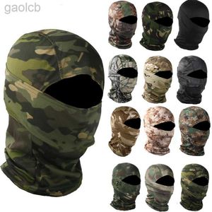 Mode ansikte masker nacke gaiter taktisk kamouflage balaclava full mask wargame cp militär hatt jakt cykel cykling armé multicam bandana 24410