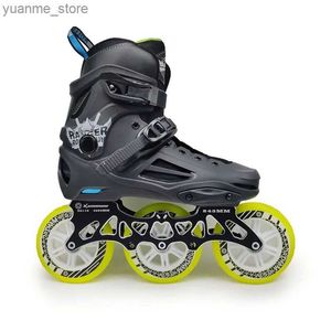 Inline Roller Skates Dicker Inner Stiefel Roller Skates Sneaker Roller Fun 3x110mm 80 110 Speed Street Road 4x80mm Ersatzlalom Mutiple Basis PS 110mm Y240410