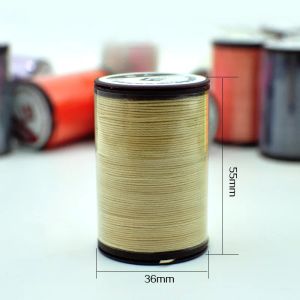 Diameter 0.35mm 200 Meters Leather Craft Bracelet Weave Polyester Strength Thread Manual High Quality Round Sewing Wax Thread