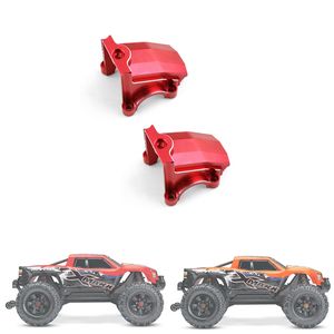 2PCS Metalowa przednia i tylna różnicowa pokrywka skrzyni biegów dla 1/5 Traxxas X-MAXX XMAXX 6S 8S RC Upgrade CARE