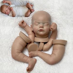18-20 Inch Sam Soft Solid Silicone Reborn Doll Kits Painted/Unpainted Bebe Reborn Kits Bonecas DIY Unassembly Doll Accessories