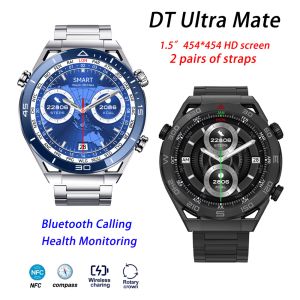 Watches DT Ultramate Smart Watch for Men Women Luxury Original Smartwatches Compass GPS Tracker Bracelet Health Management Wristwatch