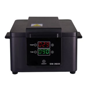 Dispensadores Caixa de limpeza de salão de salão de esterilizador de alta temperatura 2.6L Armário de toalha quente caixa de calor seco Spa Máquina de barbeiro de salão de salão 300w