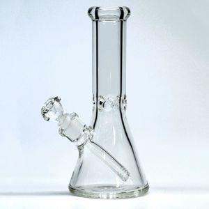 8 inch Beaker Thick Glass Water Pipe Tobacco Smoking Quality Bong Hookah