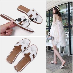 الصفحة الرئيسية Oran Paris Slippers L Women Slipe Htype Wear Womens Summer Fashion 2024 Flat Booded Soundism Vacation Beach Shoes Straight Logo