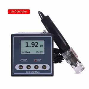 Ny online industriell pH -styrenhet ORP Meter Monitor Digital 0.02ph 1MV övre nedre begränsningskontroll Alarm PH -testare