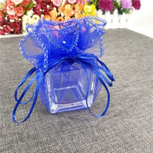 10/50/100pcs 26-35cm Big Size Candy Organza Bags drawstring Wedding Christmas Gift Bag Pouches Jewelry Pouches 6zSH836