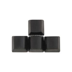 Tillbehör Sandalwood KeyCaps Mekaniska tangentbord 4 Keys Ebony Wood för OEM -profil Anpassad tangentbord MX Switch Caps