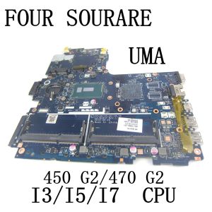 Motherboard For HP Probook 450 G2 470 G2 Laptop Motherboard with I3/I5/I7 CPU ZPL40 ZPL50 ZPL70 LAB181P Mainboard UMA