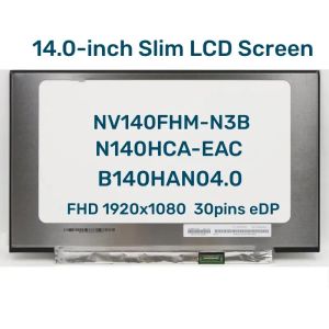 Schermo laptop LCD Pannello schermo Visualizza NV140FHMN48 B140HAN04.0 N140HCAEBA EAC per Lenovo IdeaPad 330S14IKB 330S14AST FHD 30pin EDP