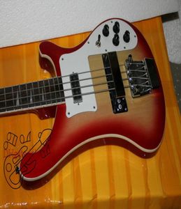 Bassgitarr Ny ankomst Cherry Burst 4 strängar 4003 Electric Bass High Quality 5473121