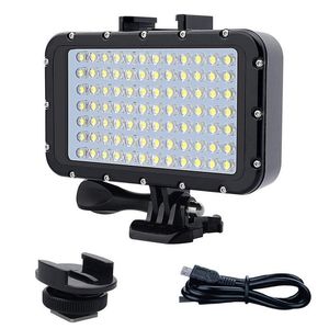 Lâmpada de lâmpada de enchimento leve câmera de luz Luz de mergulho LED à prova d'água para a GoPro Hero 121109 7 8 6 5 Xiaomi Yi 4K Mijia Sjcam SJ8/10 H9R