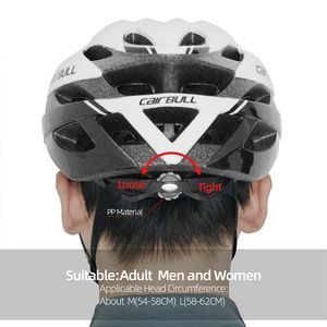 Cairbull Cycling Helmet Road Bike City Safety Helmets Super Light Sport Professional Ultralight Ventilated for Men Women Eps+PC