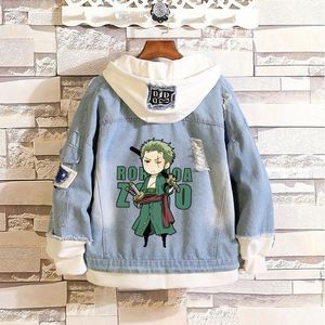 new Anime cosplay hoodie One Piece Portgas ' D ' Ace Roronoa Zoro Monkey D Luffy new unisex hoodie fake two-piece sweater249l