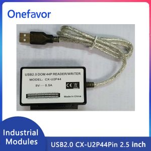 Readers New USB 2.0 44Pin Electronic Hard Disk Card Reader DOM Disk CXU2P44 2.5 inch IDE44 pin card reader