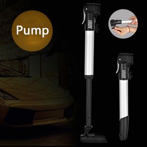 Jletoli Outdoor Mini Bicycle Air Pump Aluminium Mountain Bike Pump