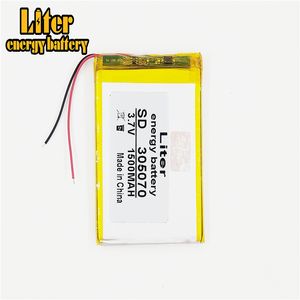 3.7V Polymer Li Battery 305070 035070 MP4 MP5 GPS Mobil DVD 1500MA