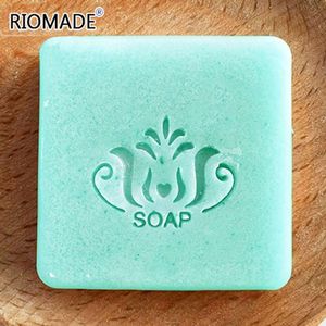 Hamsa série Soap Stamp acrílico selo artesanal Organic natural com capítulos de alça para fabricação de sabão DIY