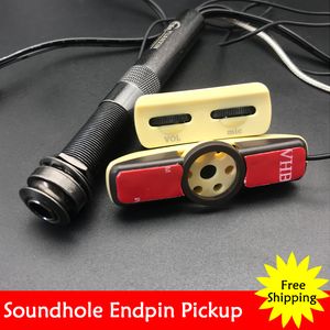 Soundhole Acoustic Classical Guitar Pickup EQ Equalizer Piezo Pickup Sound Hole End Pin Pick-Up Acoustic Guitar Parts