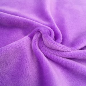 Zyfmptex ny ankomst 30 färger polyester plysch tyg, lapptyg trasa, diy sömnad quiltning fettkvarter material för babychild