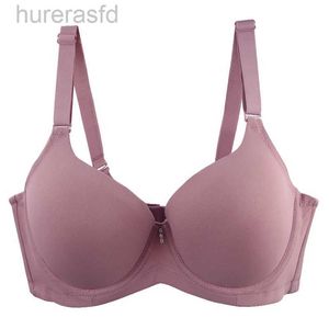 Bras 2024 Novos sutiãs sexy para mulheres europeias americanas de tamanho íntimo de roupa íntima cinza rosa vermelho preto lingerie plus size 240410