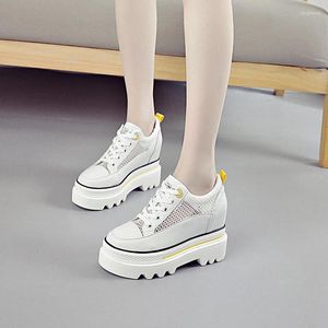 Scarpe da fitness signore sneaker a cuneta di moda donna piattaforma grosso bianca sexy per tacchi alti sesso da donna scarpa casual