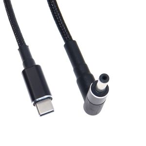 USB C till 3,5*1,35 mm manlig plug Pd snabb laddningskabel för jumper ezbook bärbar dator PC USB Typ C Male Adapter Converter Cord 65W/100W