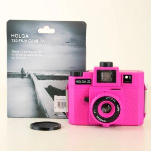 Camera Holga 120 GCFN Pink Medium Film Film Camera Lomo Lomo Nuovo di zecca