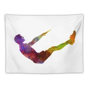 Tapestries Man Exercising Workout Fitness Tapestry Home Decorating Decoration For Japanese Room Decor