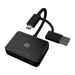 リーダーFBXQDB2 USB 3.1 Gen1 XQD 5 in 1 Typec + USBA XQD SD SD MICRO SD（TF）カードUdiskの1つのラインカードリーダー