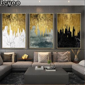 5D Diamond Paintings 3 ПК Золотой абстрактная вышиваем