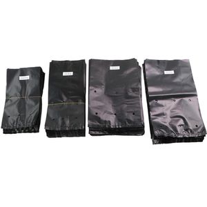 5/10/15pcs PE Plastic Planting Bag Black Nursery Bags with Vents Suitable for Small Or Large Garden Flower Vegetable Cultivation