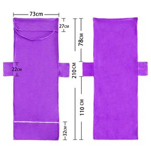 Asciugamano da spiaggia portatile rifornimenti per sedia per il piacere per nuoto piscina copertura in microfibra tasca asciugata per asciugatura da spiaggia