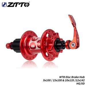 ZTTO MTB DH 36ホールハブ36Hディスクブレーキ4シールベアリング54TラチェットシステムXD HG MS 9x100 10x135 QR Thru Axle 15x100 12x142mm