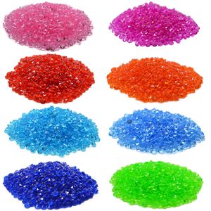 2000 st. Artifical Diamond Acrylic Crystals Confetti Wedding Table Scatter Decor Bottle Centerpiece Filler Event Party Supplies