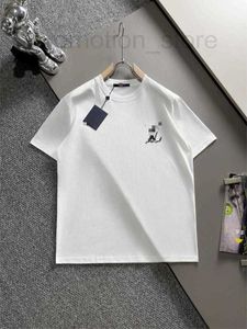 Men's Plus Tees Polos Designer Summer Brand Commemorative Edition Letter Printed Pure Cotton Cortile Casual and Women's Short Sleeve Round Neck Par T-shirt CL19