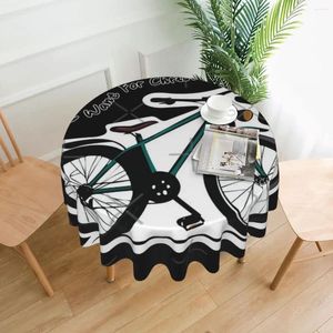 Table Cloth All I Want For Christmas Tablecloth 60in Diameter 152cm Waterproof Home Decor Indoor/Outdoor