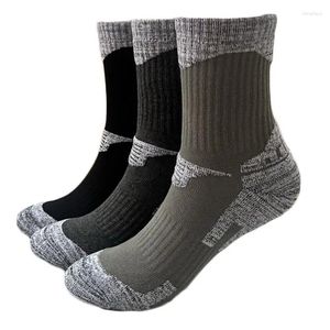 Sports Socks 1Pairs Compaccing compressão de caminhada não deslizante de inverno Camping térmico Homens Homens Mulheres Trekking Snowboard