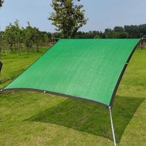 Green Fence Privacy Screen Windscreen Cover Fabric Shade Tarp Netting Mesh Cloth - Commercial Grade 170 GSM