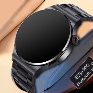 Saatler GT3 Pro Smart Watch Men Android Bluetooth Çağrı Fitness Tracker Kan Basıncı Kalp Hızı Uyku Akıllı Swatch Erkekler