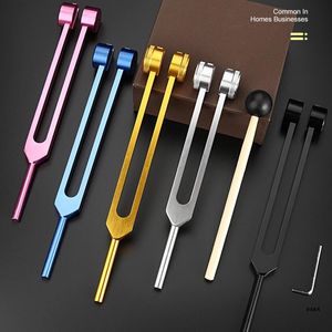 Tuning Fork Set 128Hz Body Tuning Forks for Healing Chakra Set Tuning Fork Medical Sound Healing Therapy DNA Repair