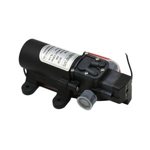 DC 12 Volt High Pressure Water Pump 60W 80W 100W Mikro Membran Vattenpump med tryck Självprimande Booster 12 Volt Adapter