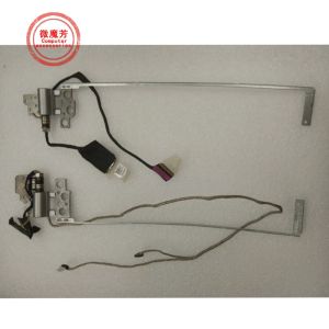 Hinges Used Laptop LCD/LED Touch Screen CABLE&Left Hinges& Bracket for Dell Inspiron 14HR7000 7437 0PM59H 60.46L22.001 DOH40 EDP