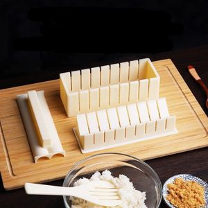 Sushi mögel sushi ris boll maker kök verktyg set japansk snack mat nori tång ris rullkök tillbehör sushi verktyg