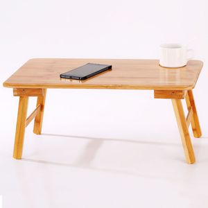 Office Furniture Bamboo Computer Stand Laptop Desk Notebook Desk Laptop Table for Bed Sofa Bed Tray Studying Tables Bed Frame