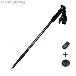 Trekking słupy trekkingowe 66-135 cm Nordic Walking Bieging do biwakowania i wędrówki Ultra Light and Regulble Telescopic Alpstock Turining Suring for Climbingq